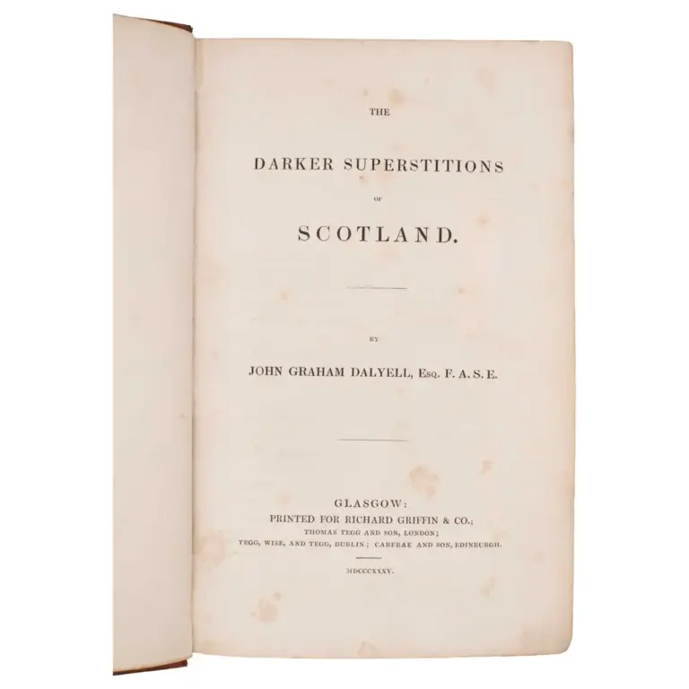 The Darker Superstitions of Scotland