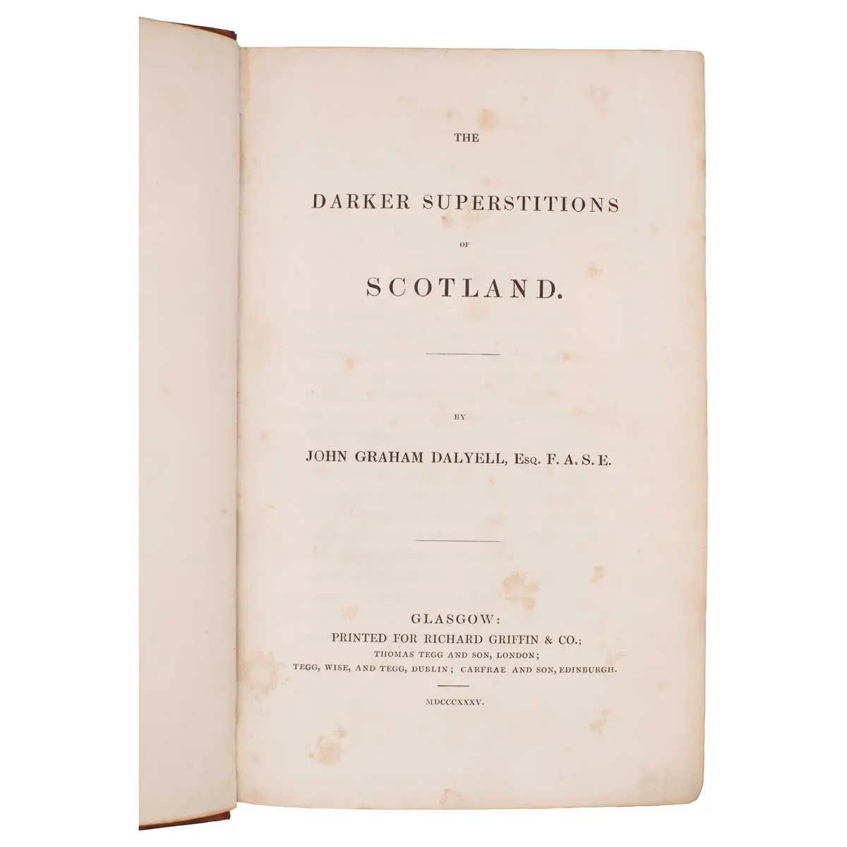 The Darker Superstitions of Scotland