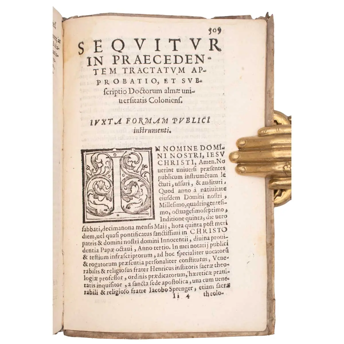 Malleus maleficarum in tres divisus partes (3)