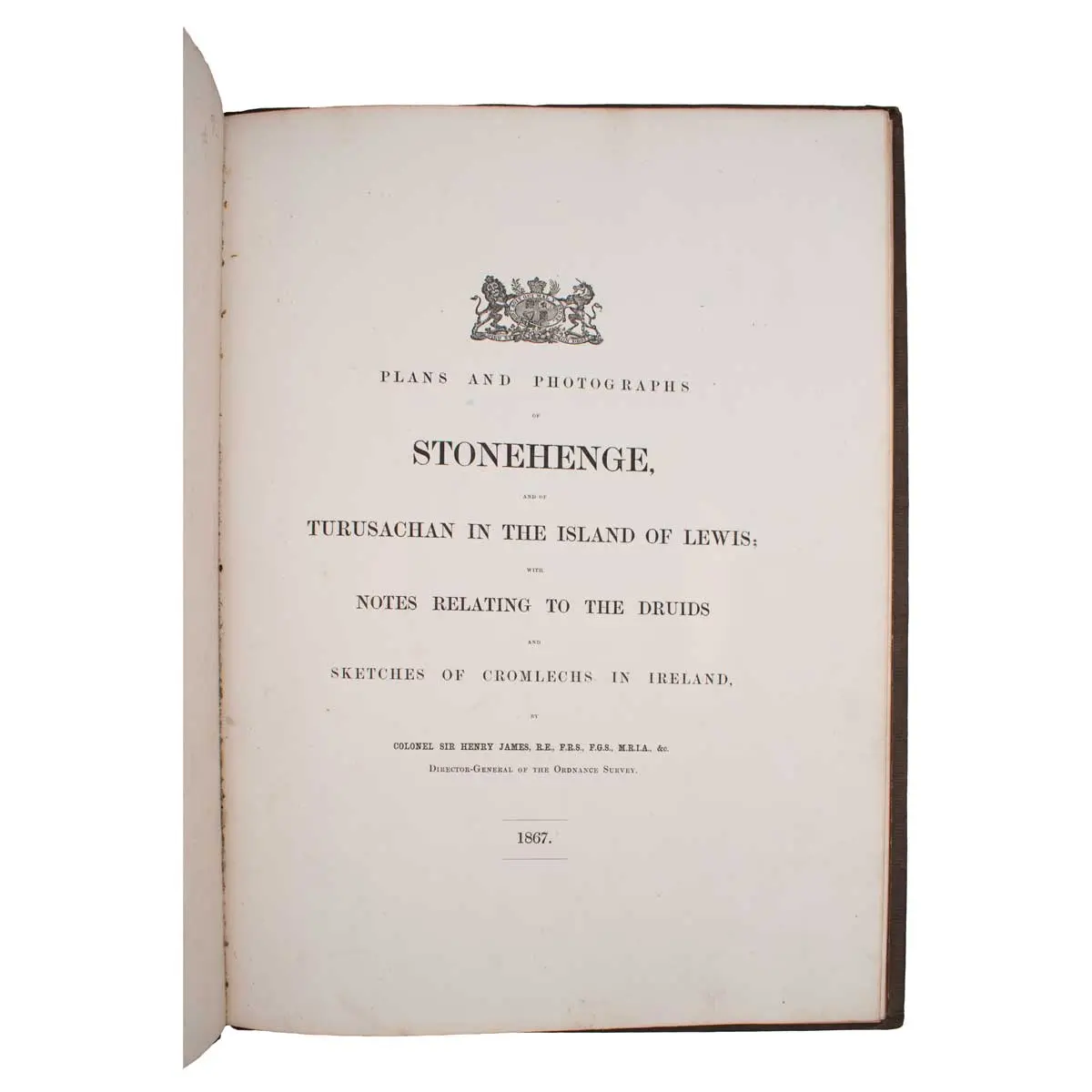Plans and Photographs of Stonehenge, and of Turusachan in the Island of Lewis; with Notes relating to the Druids and Sketches of Cromlechs in Ireland (2)