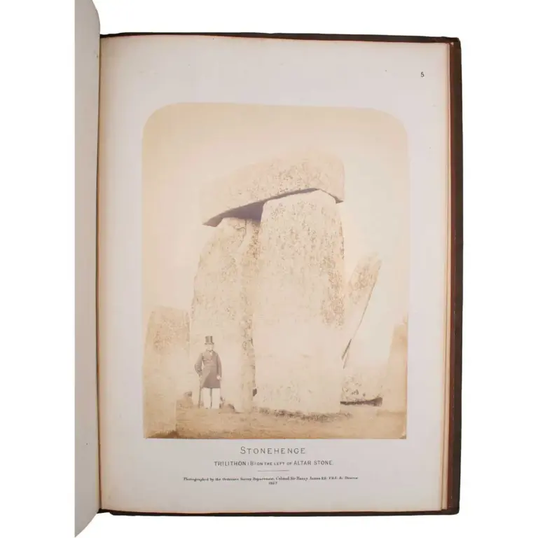 Plans and Photographs of Stonehenge, and of Turusachan in the Island of Lewis; with Notes relating to the Druids and Sketches of Cromlechs in Ireland.