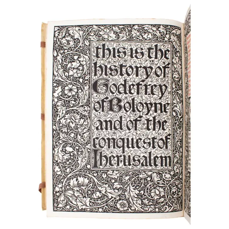 The History Of Godefrey Of Boloyne And Of The Conquest Of Iherusalem.