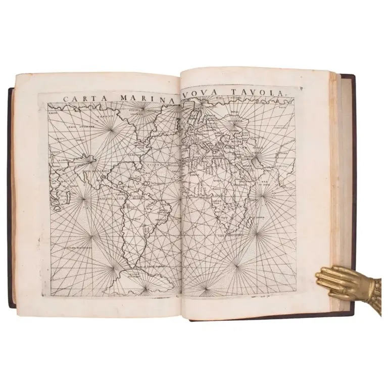 La Geografia di Claudio Tolomeo Alessandrino. Translated from the Greek by G. Ruscelli.