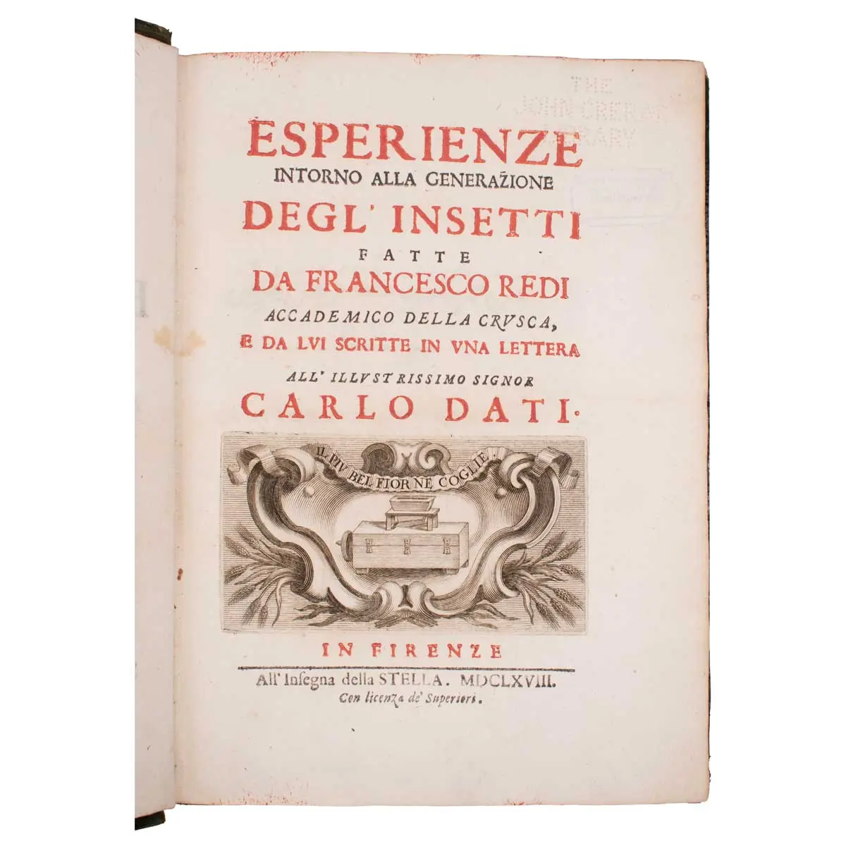 Esperienze intorno alla generazione degl’insetti … in una lettera all’illustrissimo signor Carlo Dat (2)