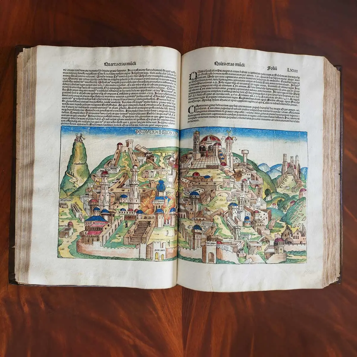  Liber Cronicarum [Nuremberg Chronicle]. Registrum huius operislibri cronicarum cu[m] figuris et ymagi[ni]bus ab incio mu[n]di.  (4)