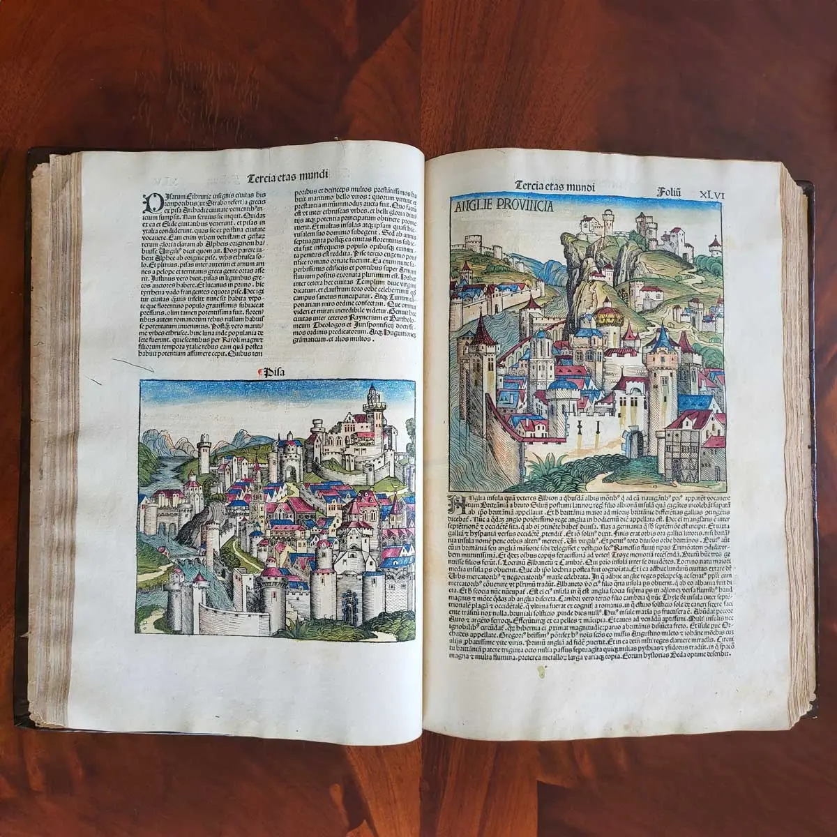  Liber Cronicarum [Nuremberg Chronicle]. Registrum huius operislibri cronicarum cu[m] figuris et ymagi[ni]bus ab incio mu[n]di.  (5)