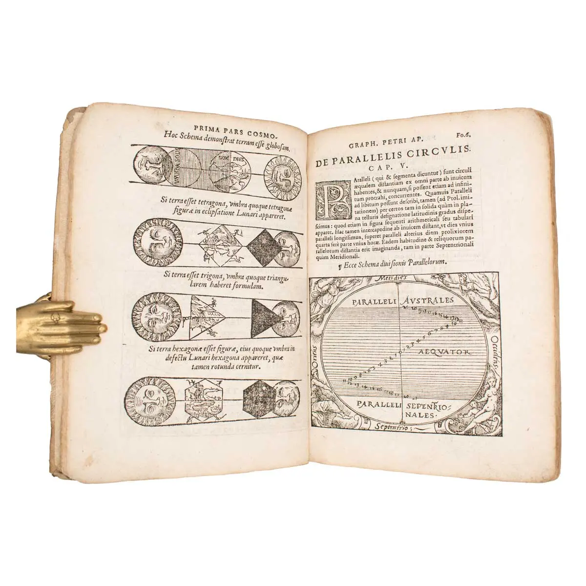 Cosmographia . . . per Gemmam Frisium . . . iam demum ab omnibus vindicata mendis, ac nonnullis quoque locis aucta. Additis eiusdem argumenti libellis ipsius Gemmae Frisii (10)