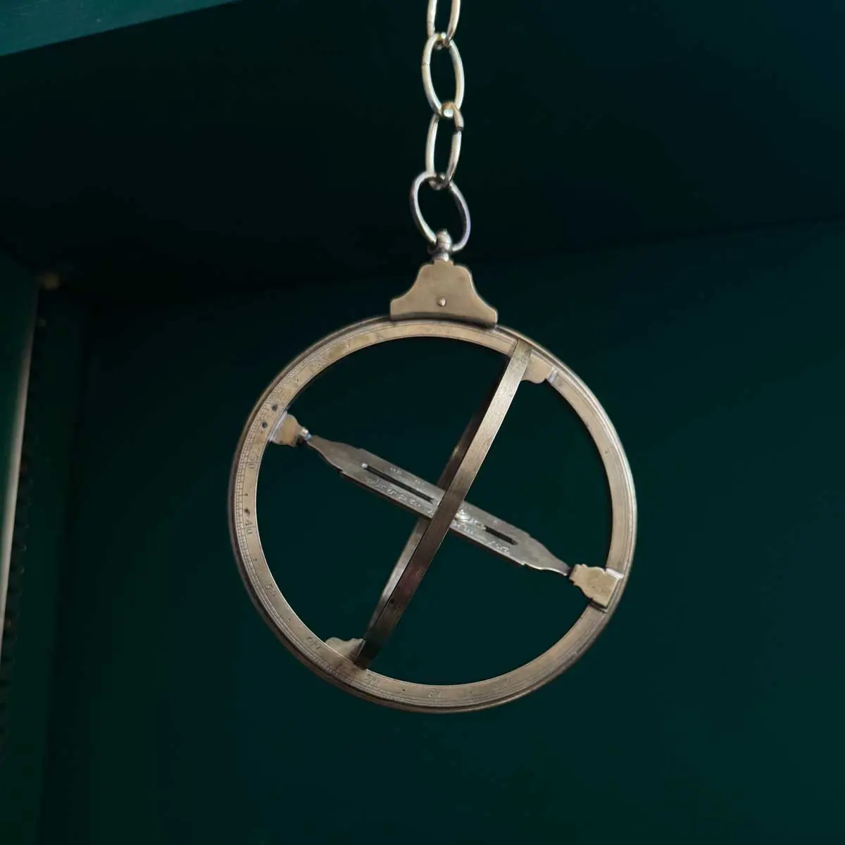 ENGLISH BRASS UNIVERSAL EQUINOCTIAL RING DIAL – IN THE STYLE OF JOHN FOWLER (3)