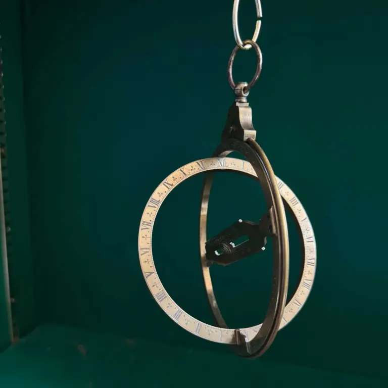 ENGLISH BRASS UNIVERSAL EQUINOCTIAL RING DIAL – IN THE STYLE OF JOHN FOWLER