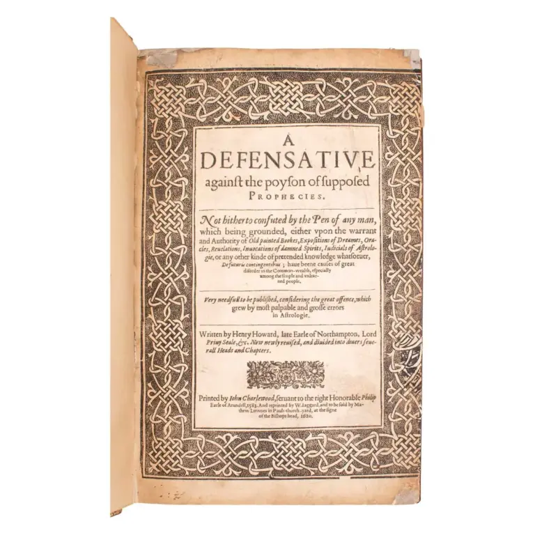 A Defensative Against the Poyson of Supposed Prophecies