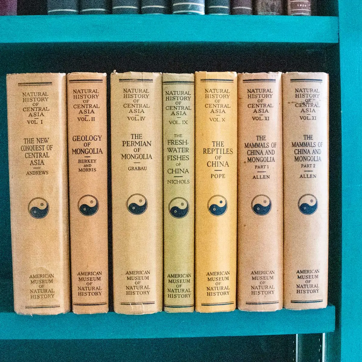 Natural History of Central Asia.  (2)