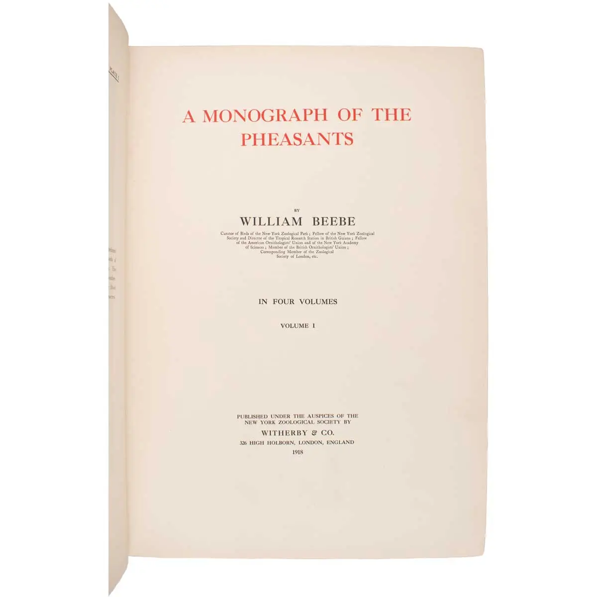 A Monograph of the Pheasants (2)
