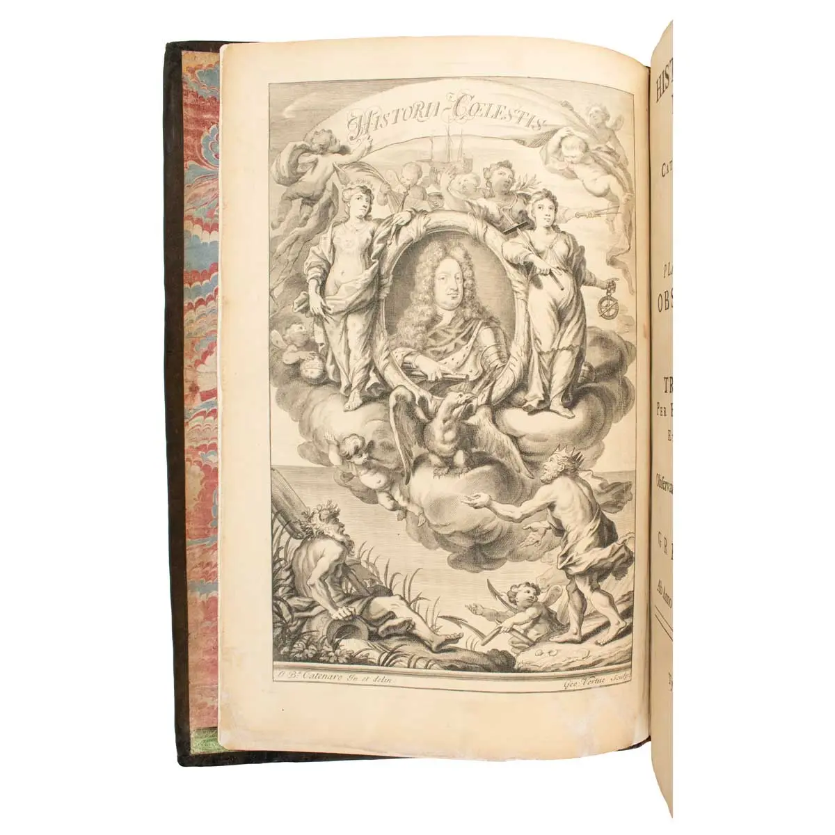 Historiae coelestis libri duo quorum prior exhibet catalogum stellarum fixarumBritannicum novum & locupletissimum una cum earundem planetarumqueomnium… (3)