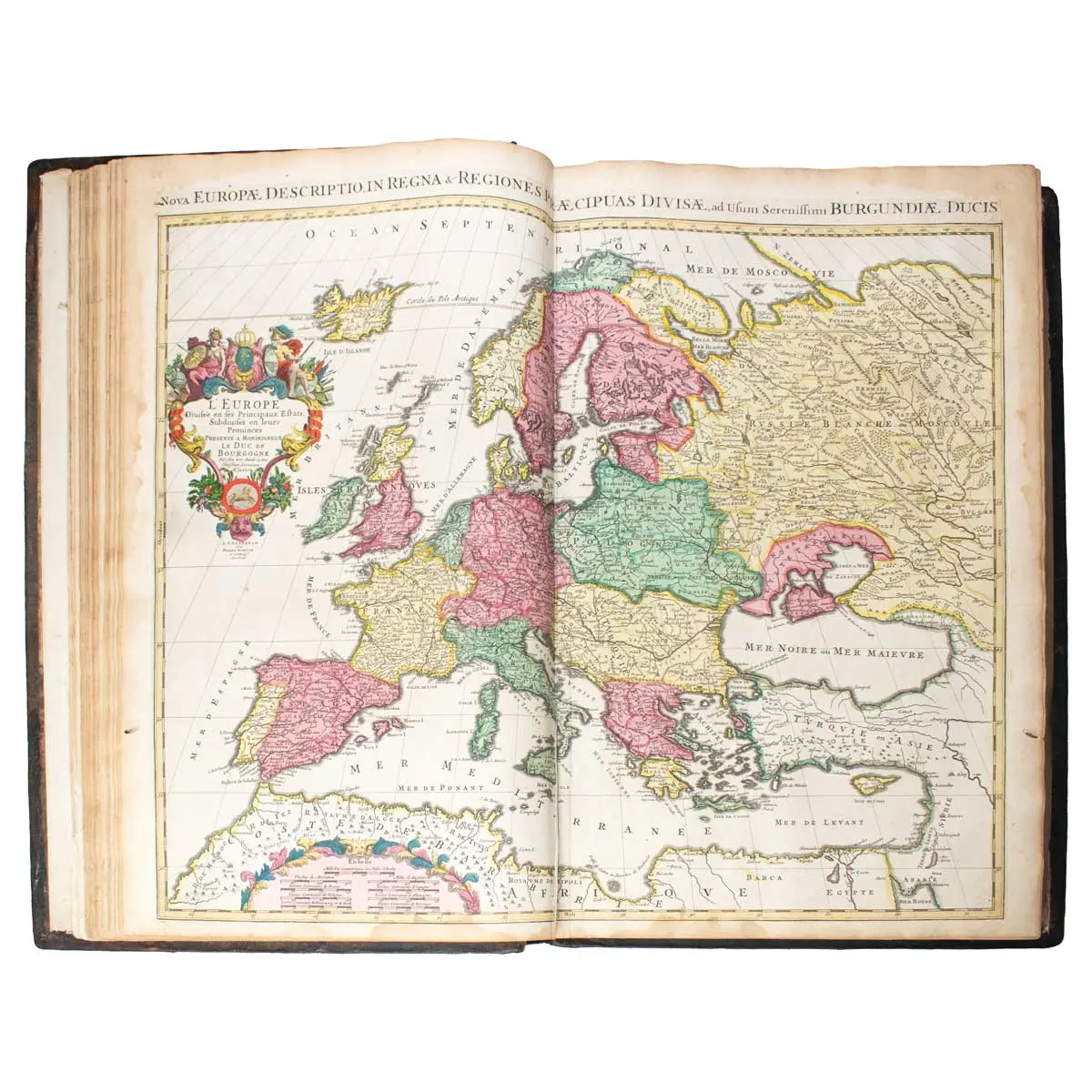 [ World Atlas in 2 Volumes ] Atlas Nouveau a l’usage de Monseigneur le Duc de Bourgogne (9)