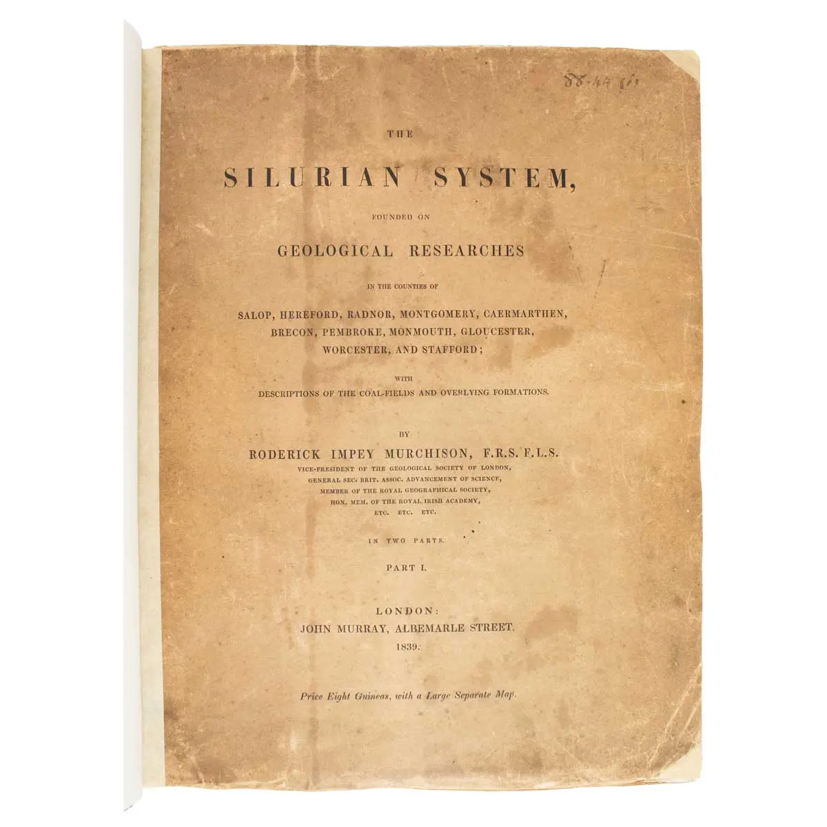 The Silurian System, Founded on Geological Researches in the Counties of Salop, Hereford, Radnor, Montgomery, Caermarthen, Brecon, Pembroke, Monmouth, Gloucester, Worcester, and Stafford (5)