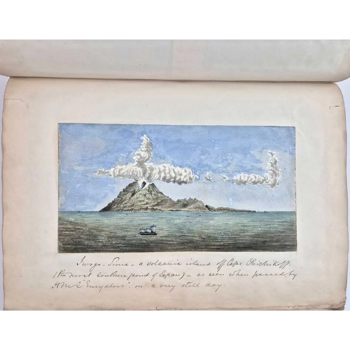 Photograph and Watercolour Album of Japan and China (6)