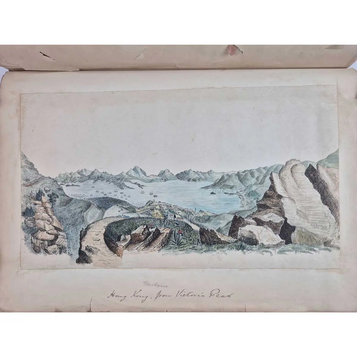 Photograph and Watercolour Album of Japan and China (11)