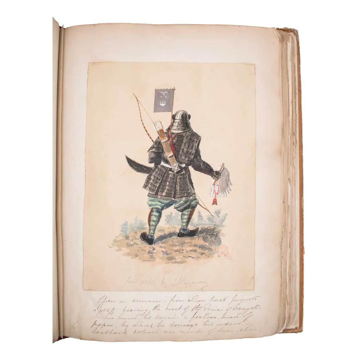 Photograph and Watercolour Album of Japan and China (5)