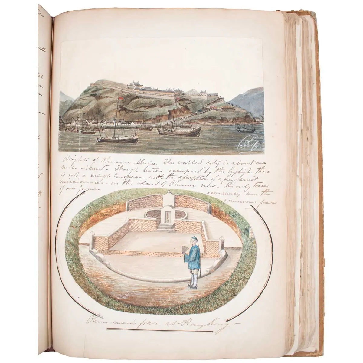 Photograph and Watercolour Album of Japan and China (9)