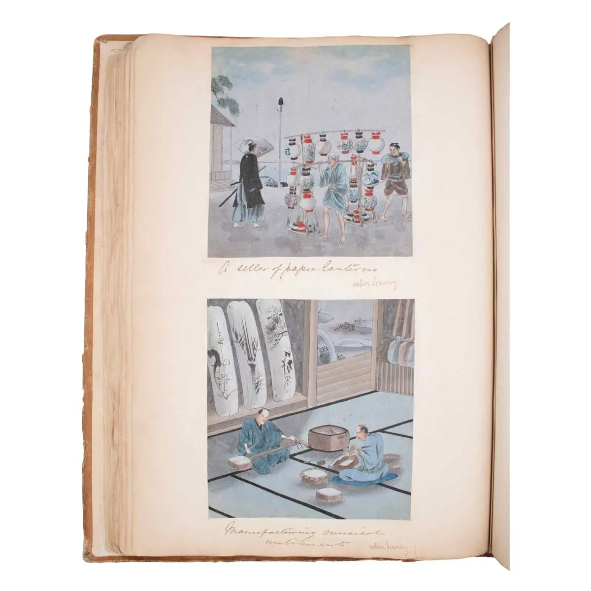 Photograph and Watercolour Album of Japan and China (10)