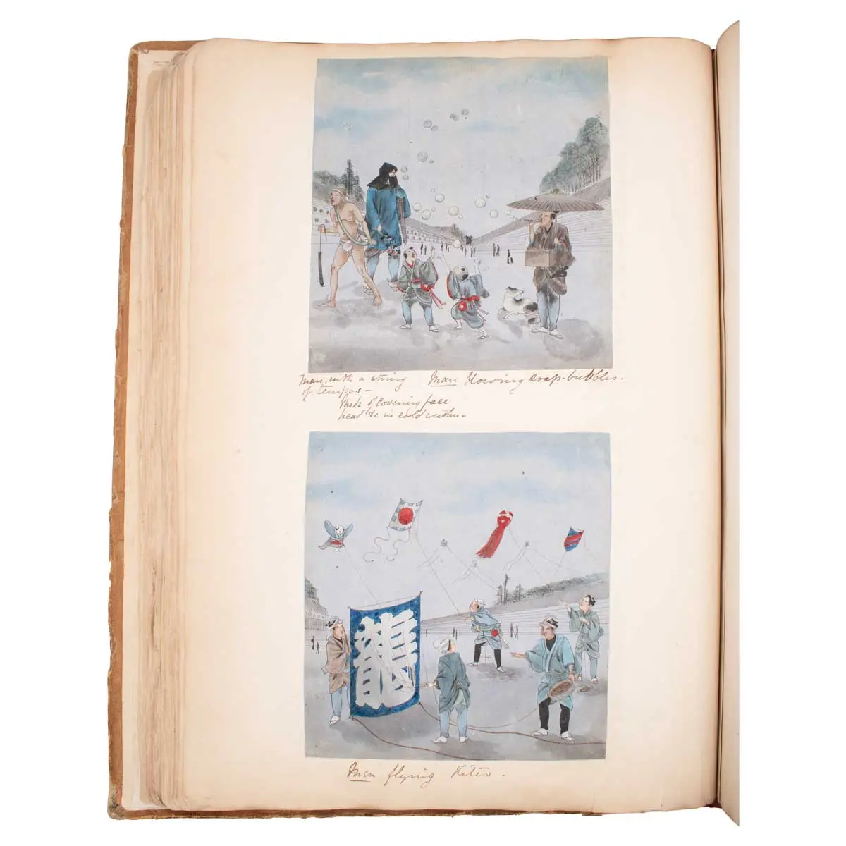 Photograph and Watercolour Album of Japan and China