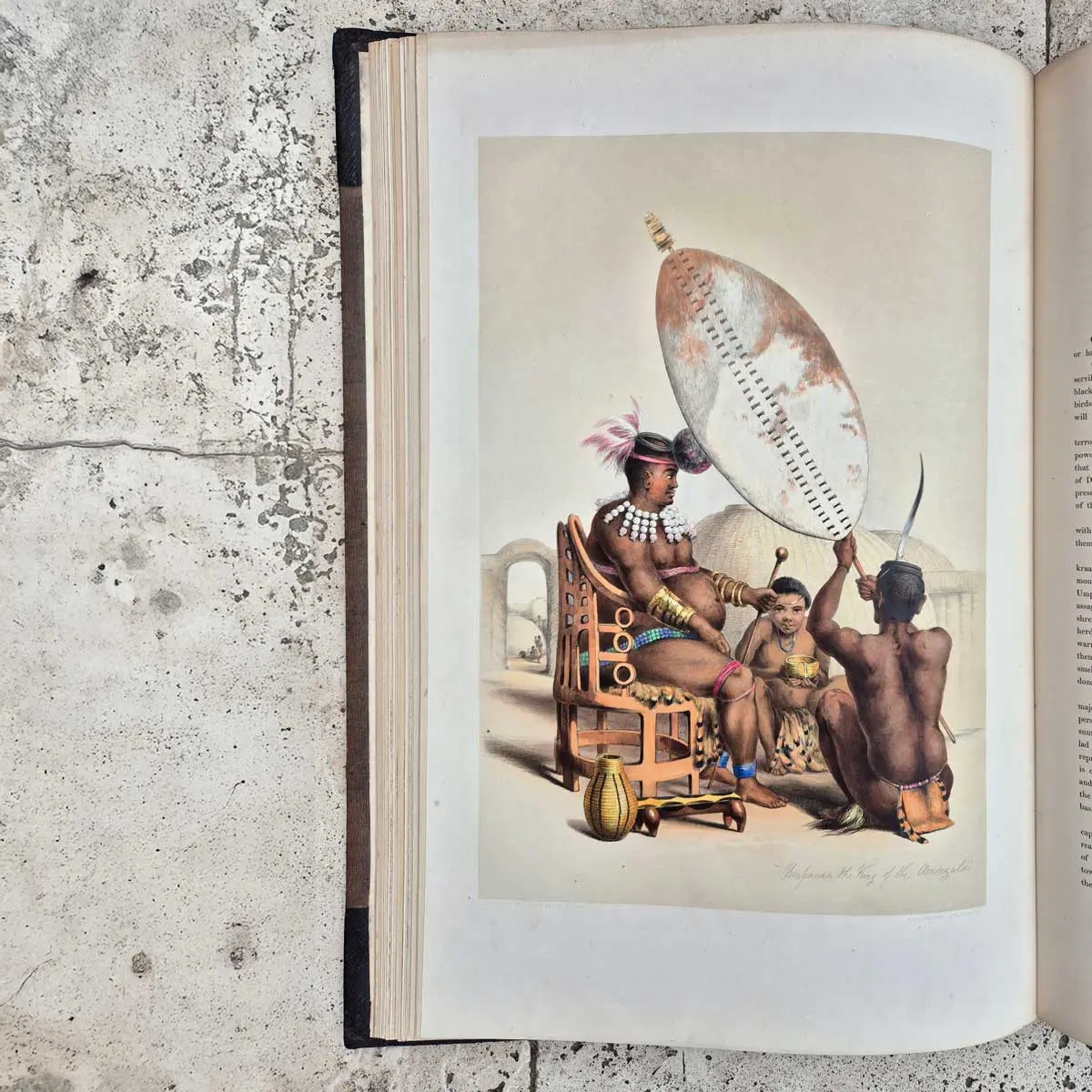 The Kafirs Illustrated in a Series of Drawings taken among the Amazulu, Amaponda, and Amakoza Tribes; also, Portraits of the Hottentot, Malay, Fingo, and Other Races inhabiting Southern Africa (8)