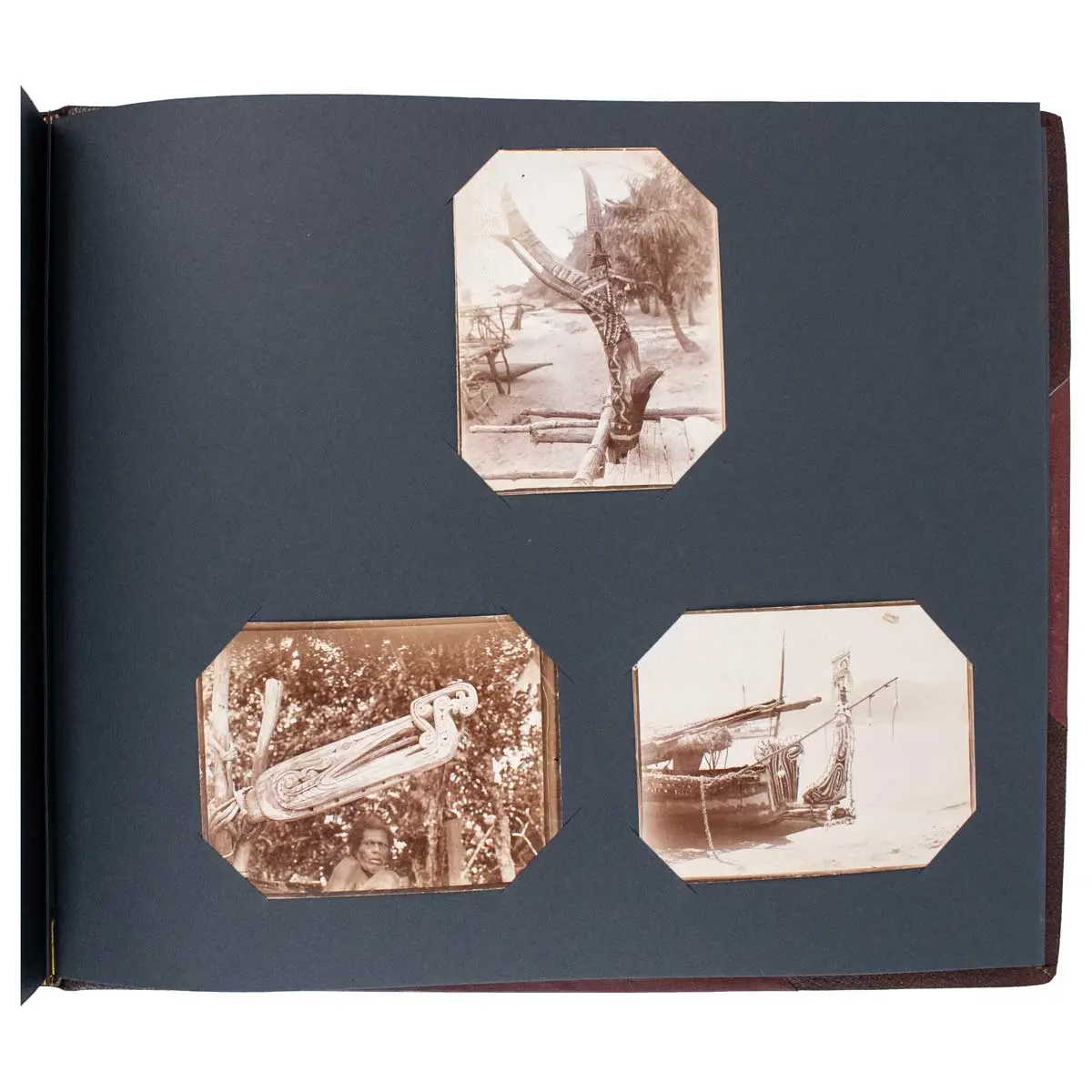 Archive of unpublished original photographs taken on the Daniels Ethnographical Expedition in British New Guinea, 1904 (5)