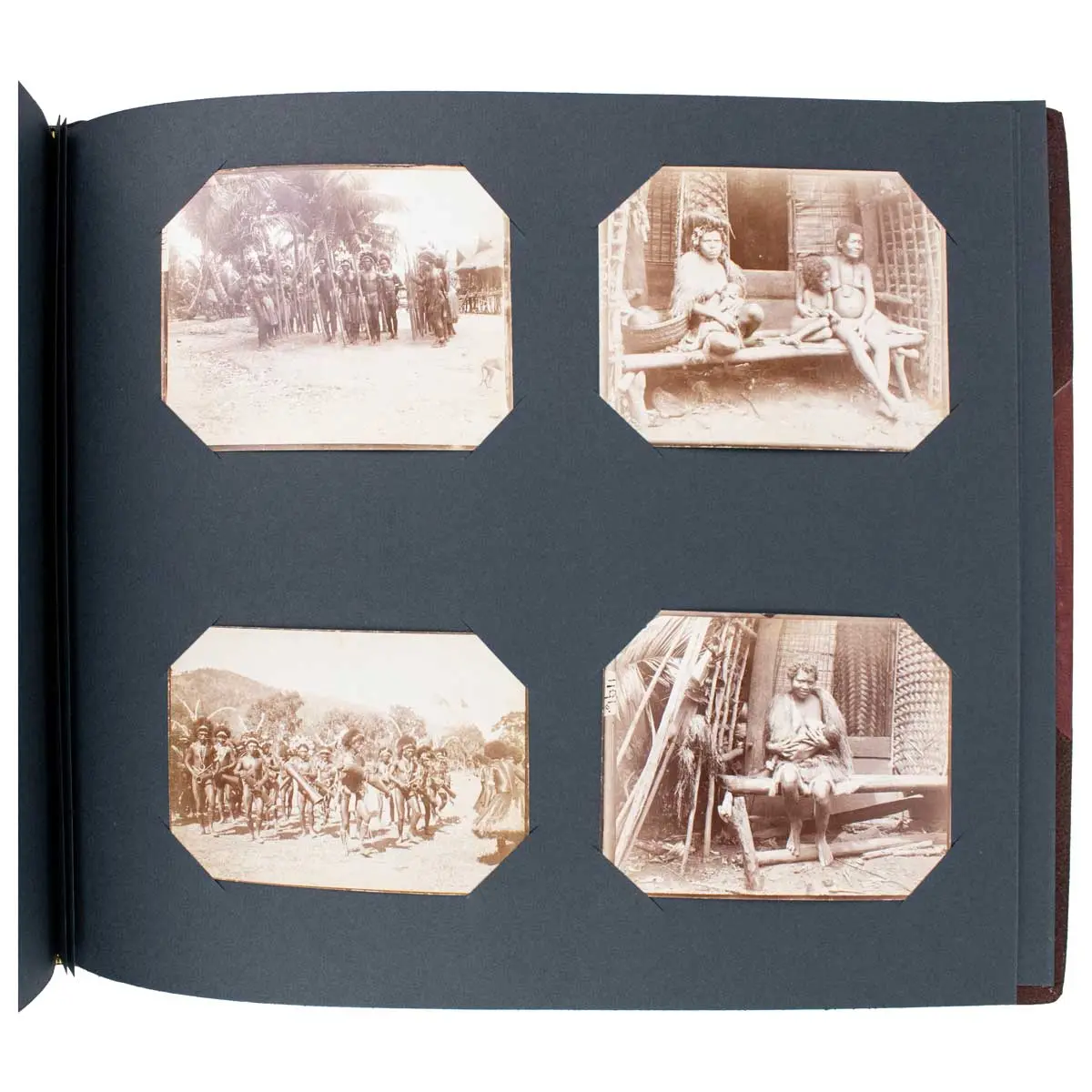 Archive of unpublished original photographs taken on the Daniels Ethnographical Expedition in British New Guinea, 1904 (4)
