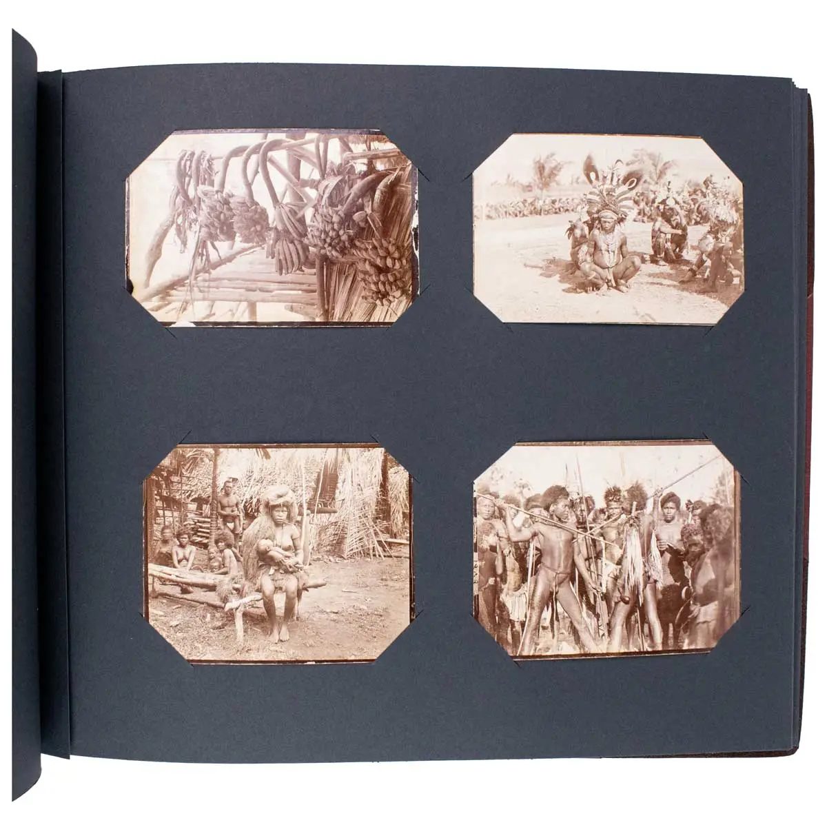 Archive of unpublished original photographs taken on the Daniels Ethnographical Expedition in British New Guinea, 1904 (2)