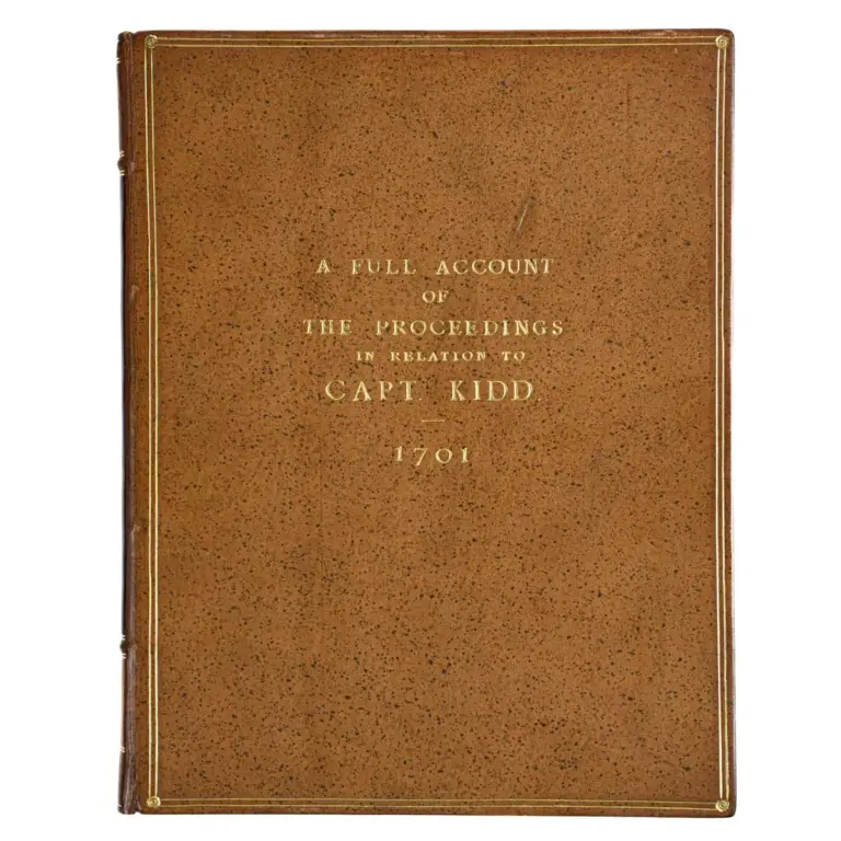 A Full Account of the Proceedings, in relation to Capt. Kidd. In two letters. Written by a person of Quality to a Kinsman of the Earl of Bellomont in Ireland