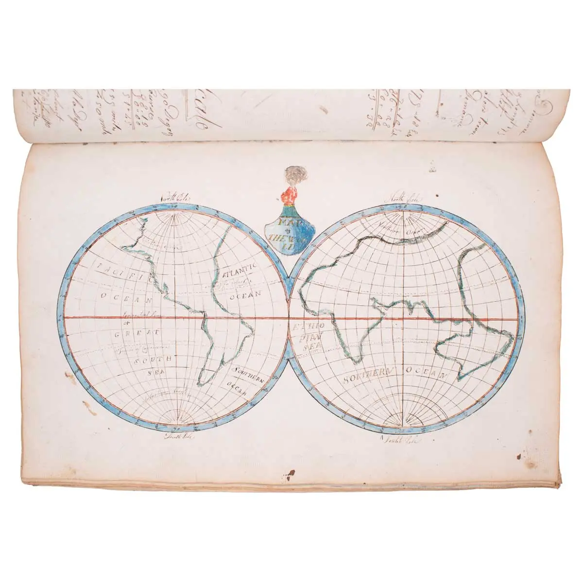 An Exceptional Illustrated Manuscript Log – “His Book Made at Jersey” (3)