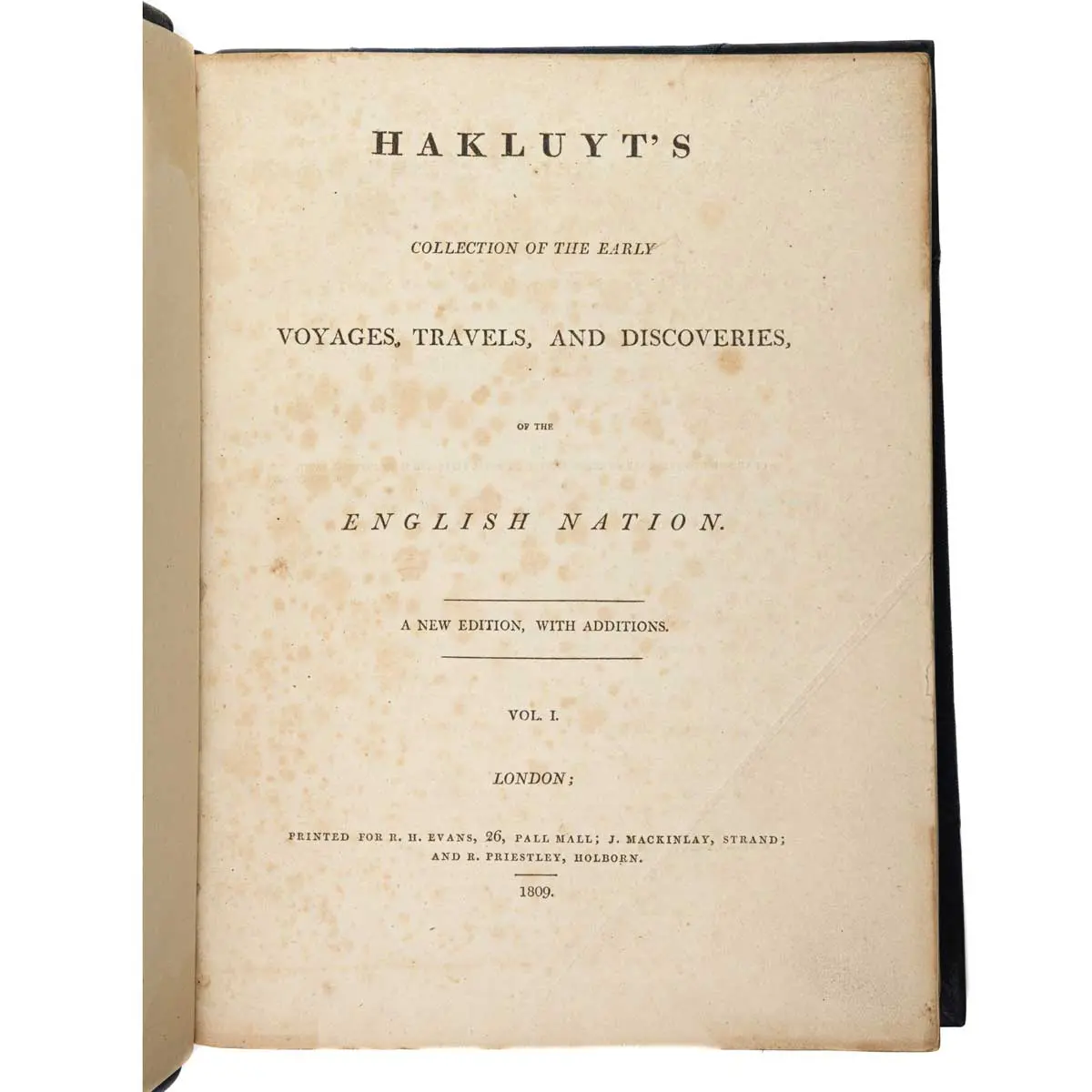 Collection of the Early Voyages, Travels, and Discoveries of the English Nation (2)