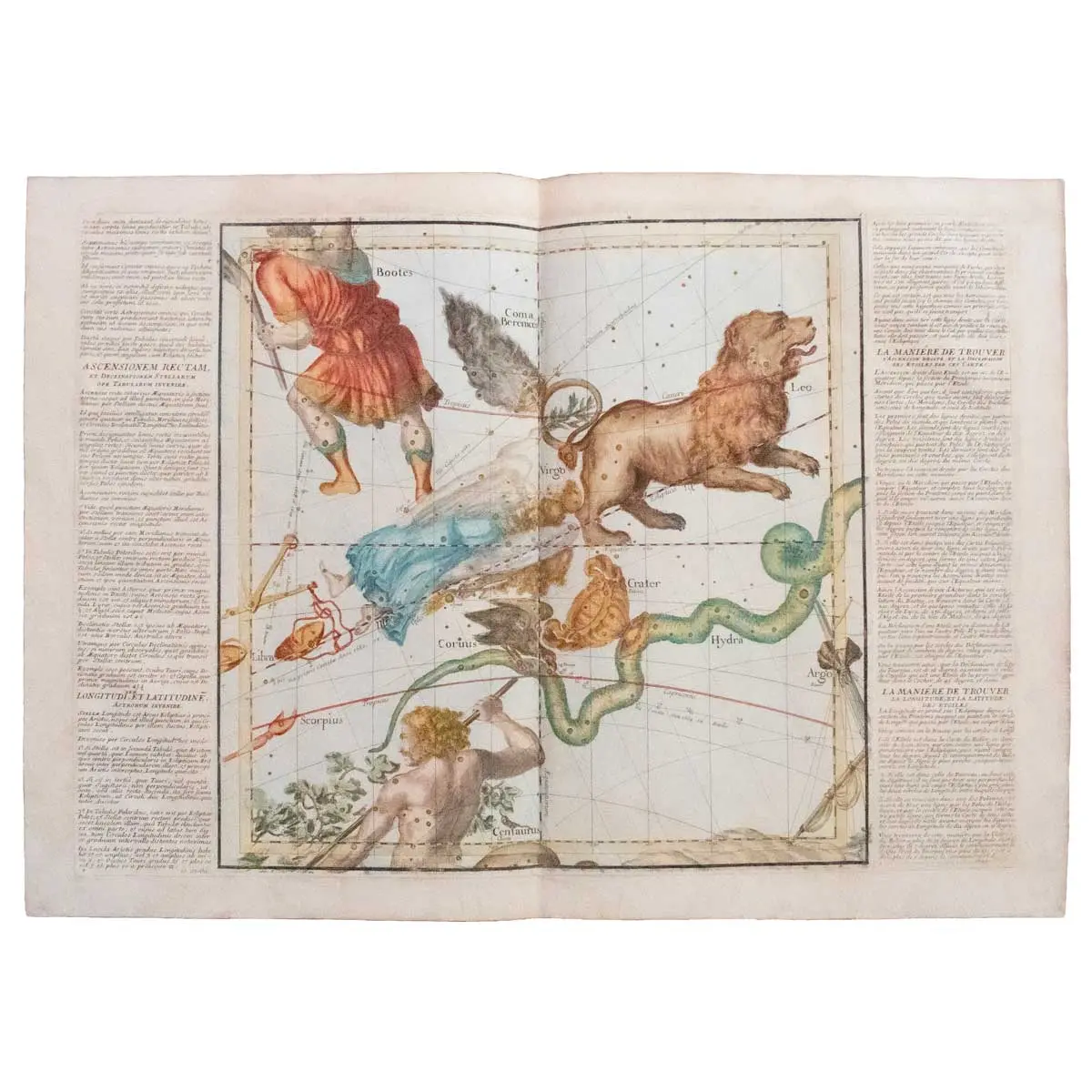 Complete set of six untitled celestial charts (5)