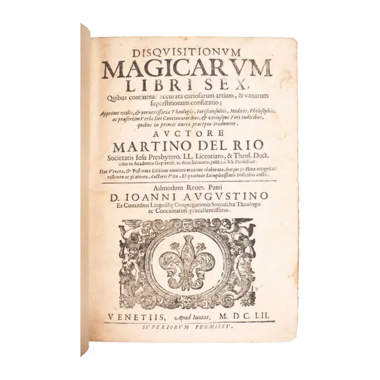 DISQUISITIONUM MAGICARUM LIBRI SEX, QUIBUS CONTINETUR ACCURATA CURIOSARUM ARTIUM…