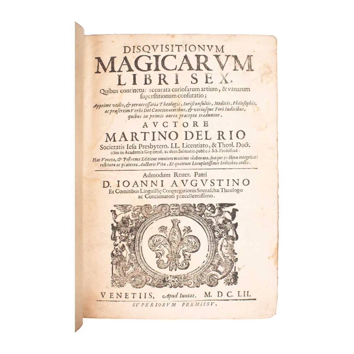 DISQUISITIONUM MAGICARUM LIBRI SEX, QUIBUS CONTINETUR ACCURATA CURIOSARUM ARTIUM…