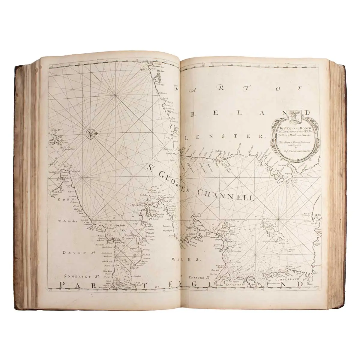 Great Britain’s Coasting-Pilot: Being a new and exact survey of the sea-coast of England and Scotland from the River of Thames to the Westward and Northward with the islands of Scilly and from thence (6)