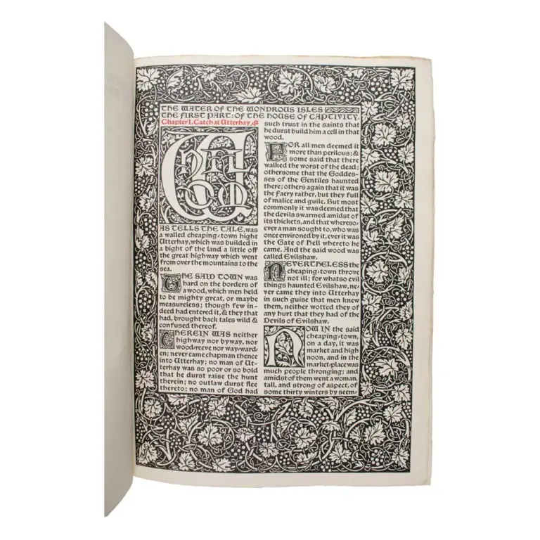 The Water of the Wondrous Isles by William Morris.