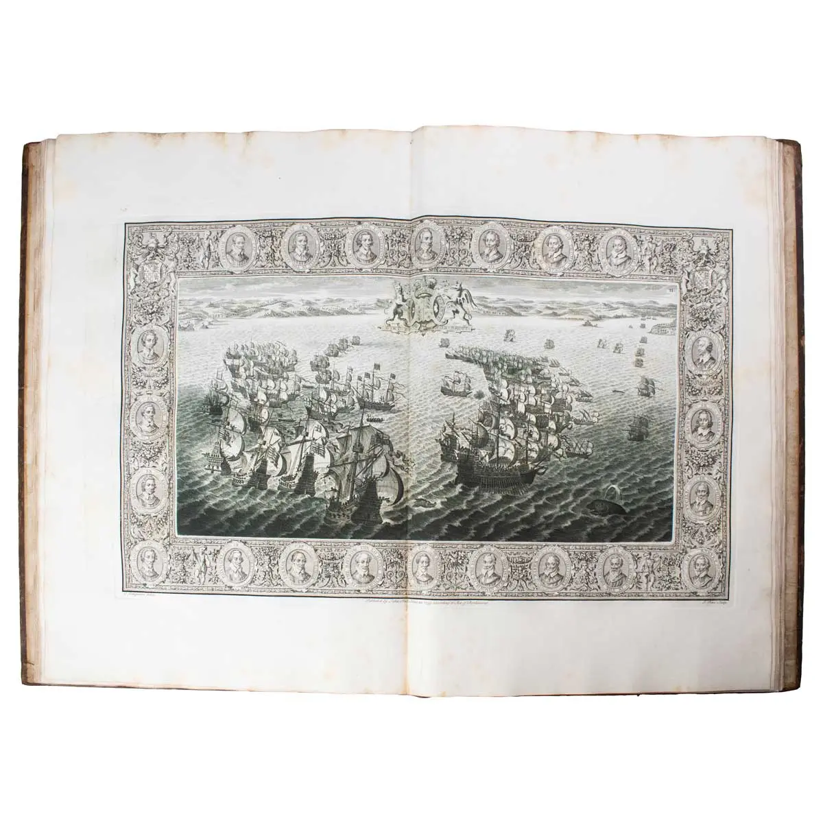 The Tapestry Hangings of the House of Lords: Representing the several engagements between the English and Spanish fleets, in the ever memorable year MDLXXXVIII.