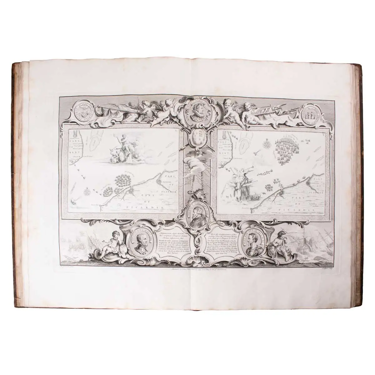 The Tapestry Hangings of the House of Lords: Representing the several engagements between the English and Spanish fleets, in the ever memorable year MDLXXXVIII (3)