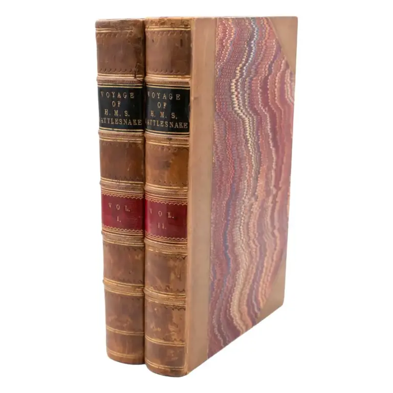 Narrative of the voyage of H.M.S. Rattlesnake, commanded by the late Captain Owen Stanley … during the years 1846-50, including discoveries and surveys in New Guinea, the LouisiadeArchipelago, etc.