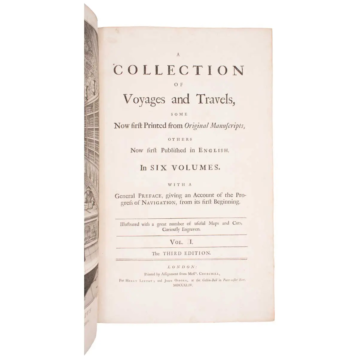 A Collection of Voyages and Travels, Some Now First Printed from Original Manuscripts, Others Now First Published in English (3)