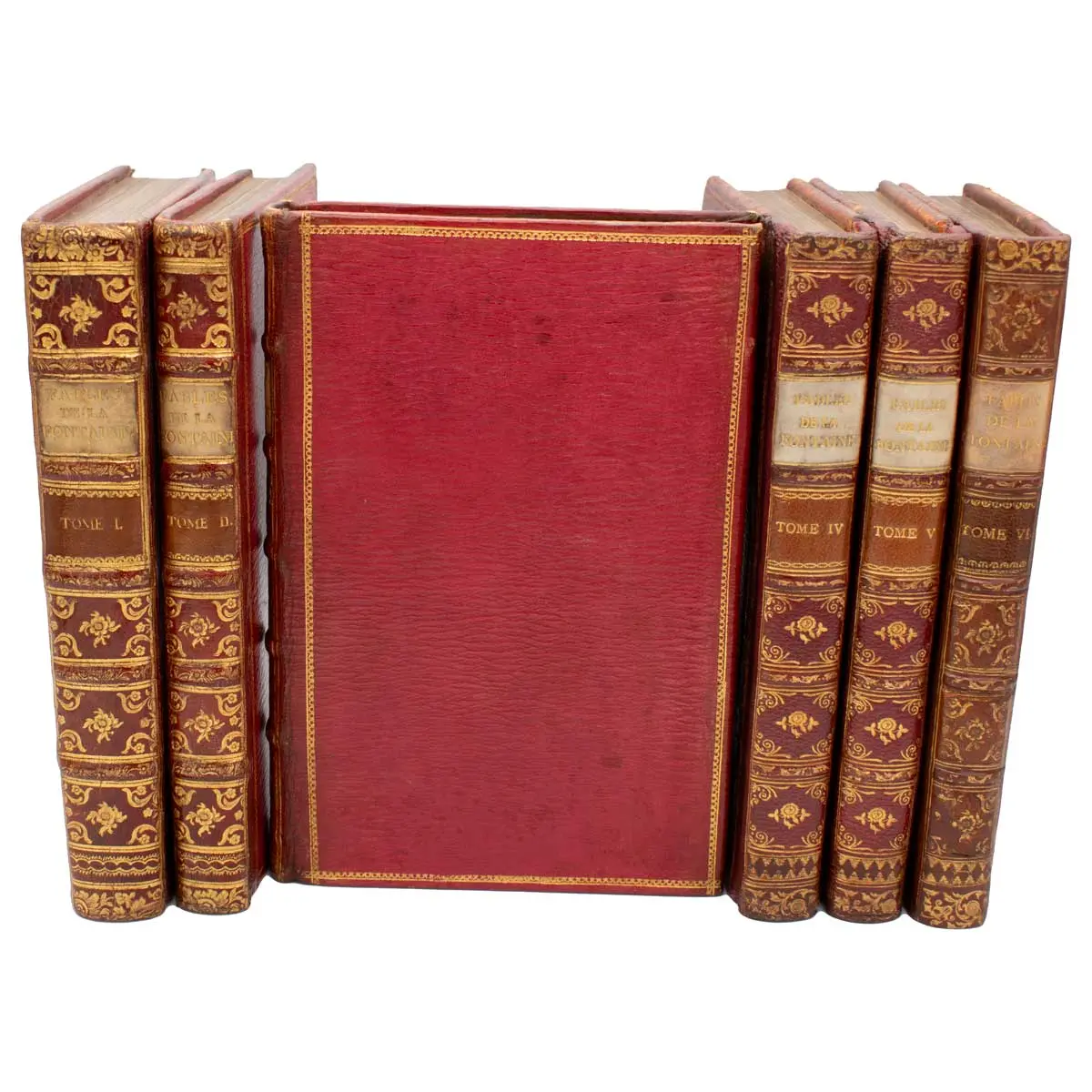 Fables choisies, mises en vers par J. La Fontain, nouvelle edition gravée en taille-douce, les figures par le sr. Fessard, le texte par le sr. Monular, dediées aux enfans de France