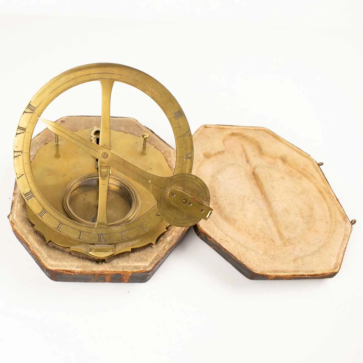 UNUSUAL ENGLISH BRASS UNIVERSAL EQUATORIAL DIAL – IN THE STYLE OF JOHN FOWLER (2)