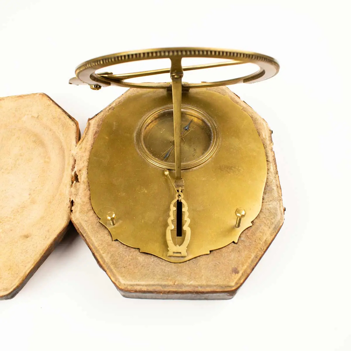 UNUSUAL ENGLISH BRASS UNIVERSAL EQUATORIAL DIAL – IN THE STYLE OF JOHN FOWLER (3)
