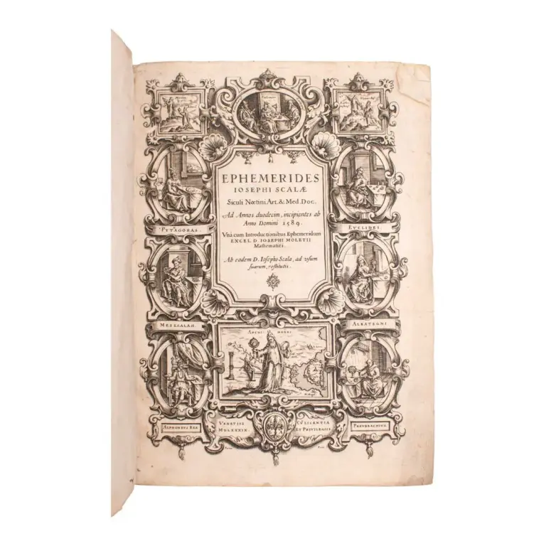 Ephemerides.. Ad annos twelfthim, incipientes ab Anno Domini 1589.