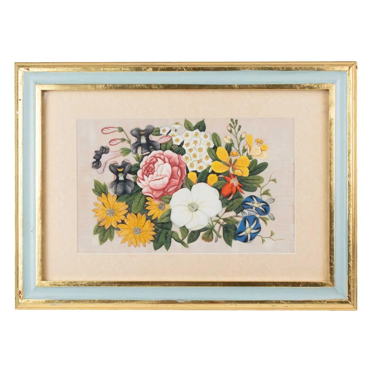 Twelve Beautiful Bouquets many with Butterflies in very attractive frames (4)