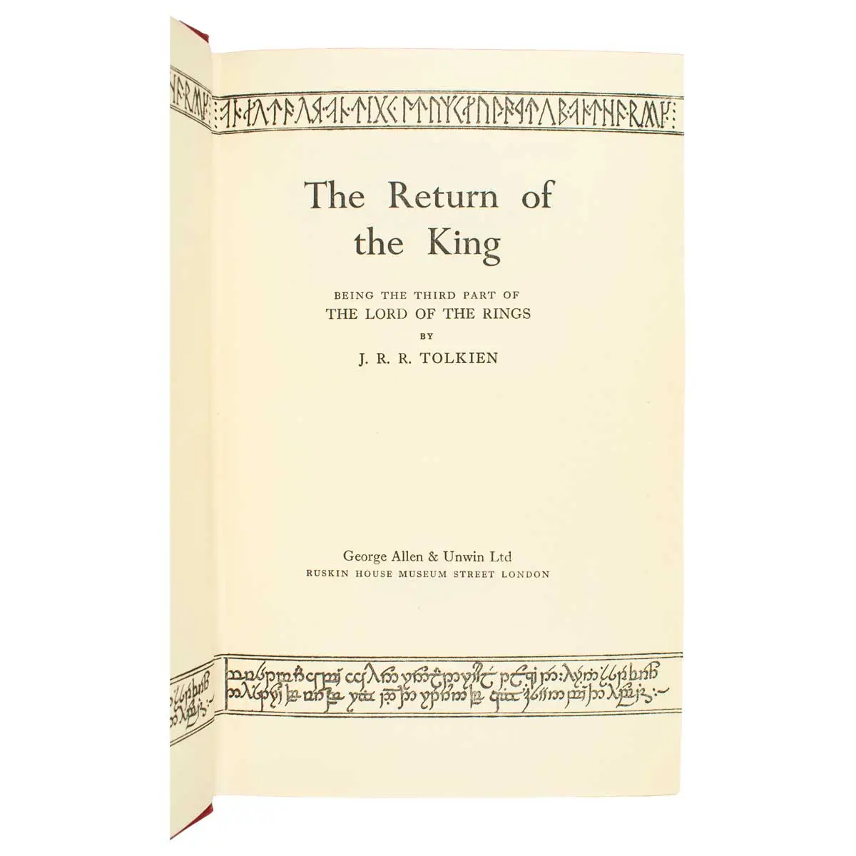 Lord of the Rings: The Fellowship of the Ring. The Two Towers. The Return of the King.  (4)