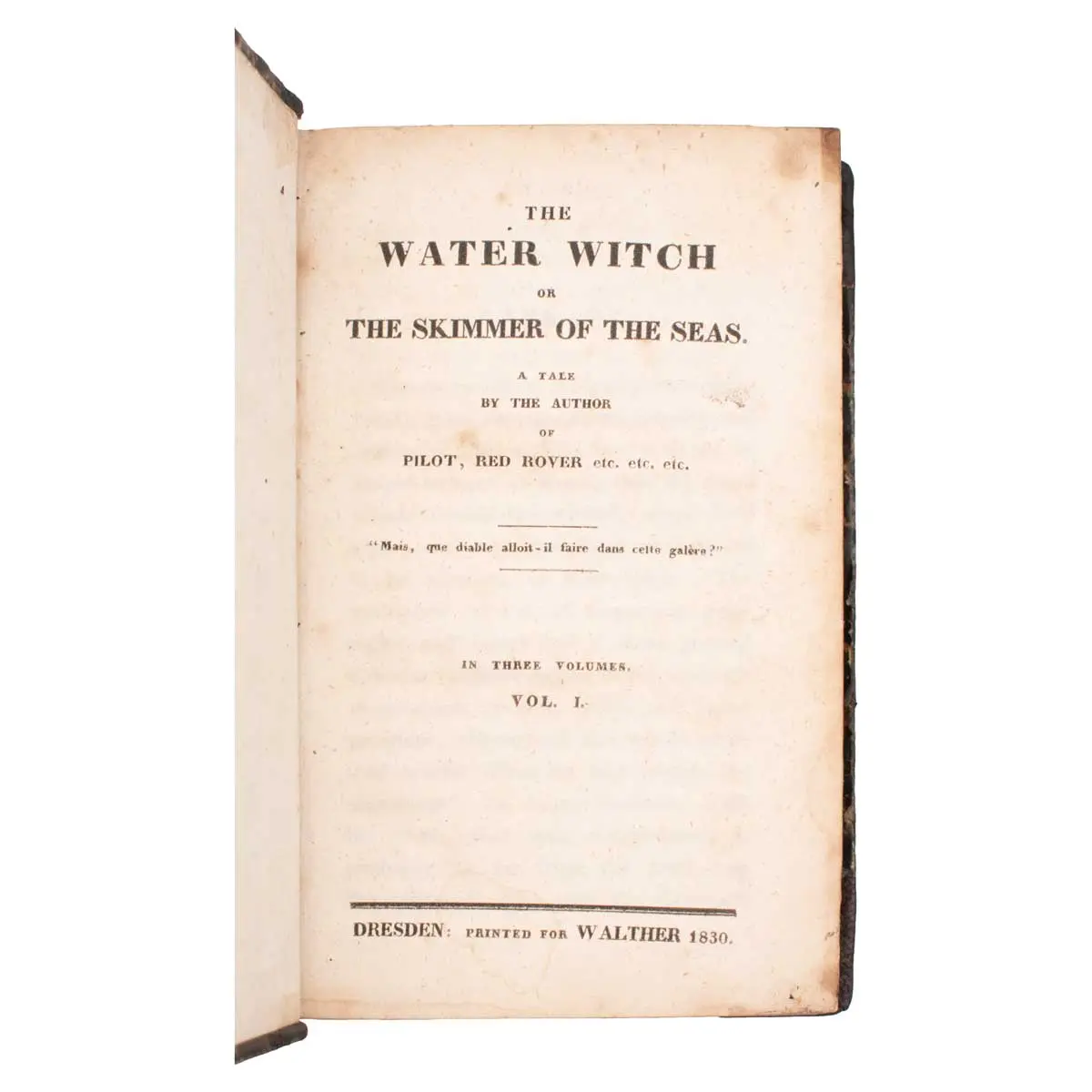 The Water Witch or the Skimmer of the Seas (2)