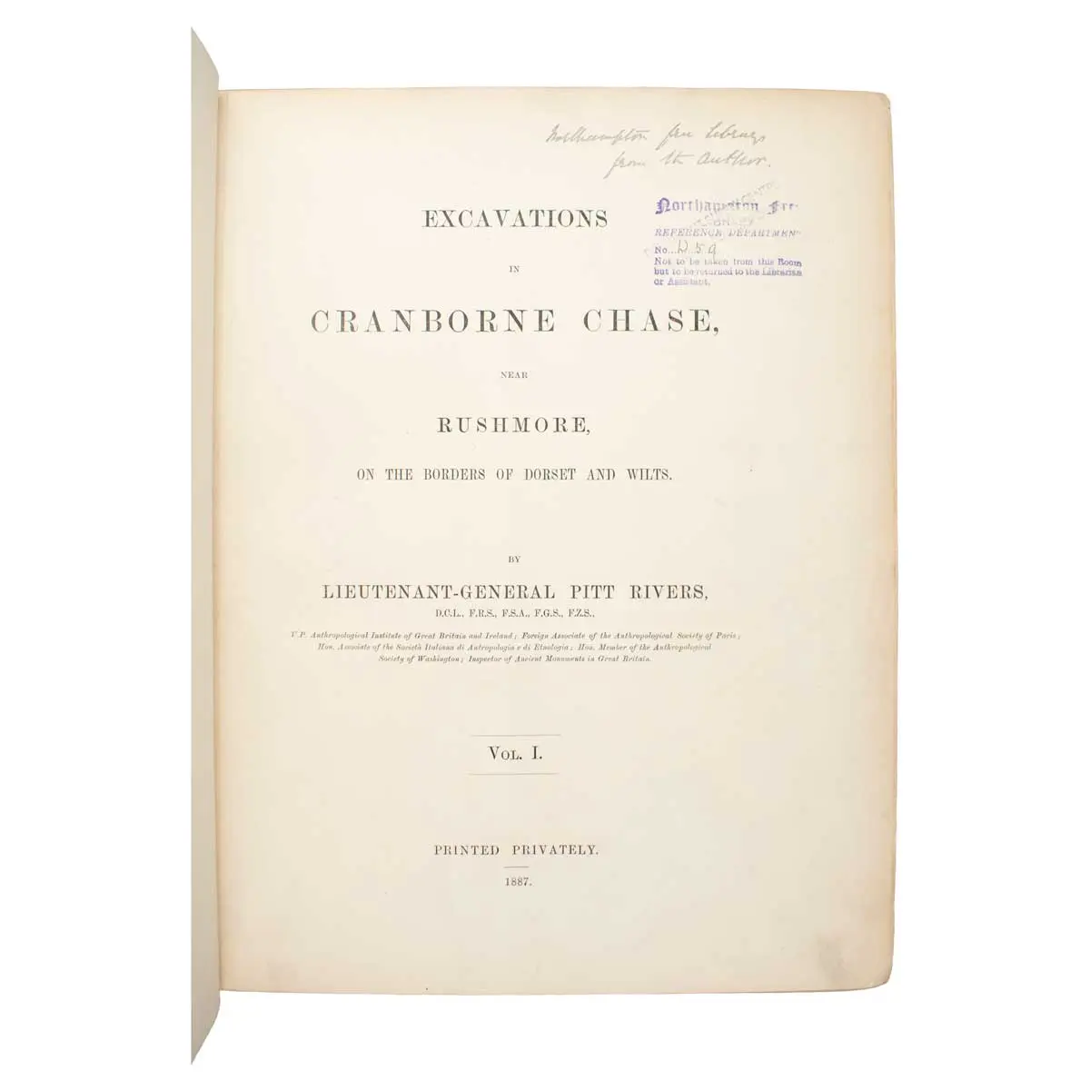 Excavations in Cranborne Chase, near Rushmore, on the borders of Dorset and Wiltshire (8)