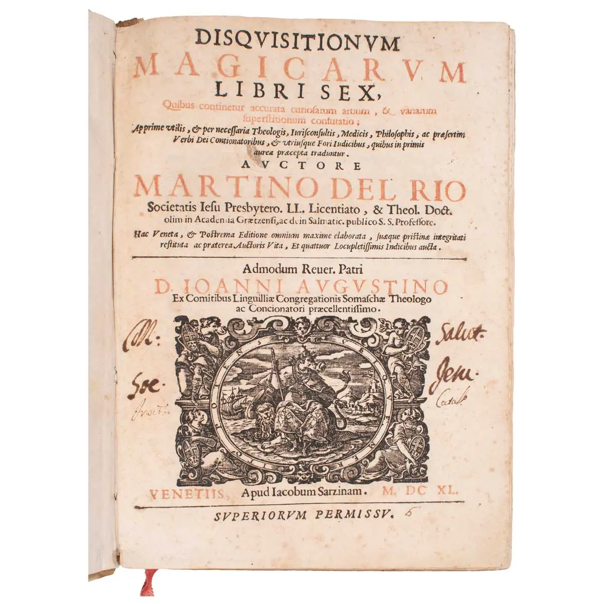 DISQUISITIONUM MAGICARUM LIBRI SEX, QUIBUS CONTINETUR ACCURATA CURIOSARUM ARTIUM…,